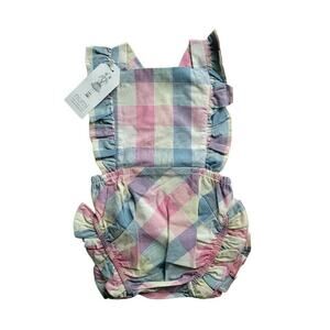 Numi Pastel Check Sunsuit